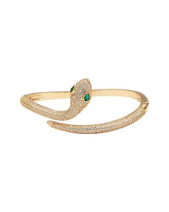 Liv Oliver 18K Plated 8.59 Ct. Tw. Cz Bracelet