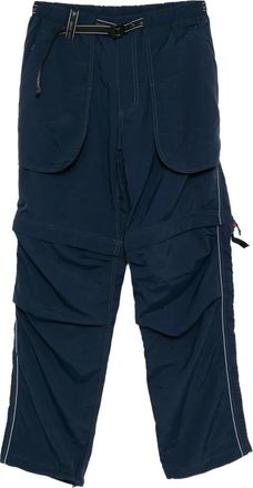 And Wander Pantaloni a strati - Blu