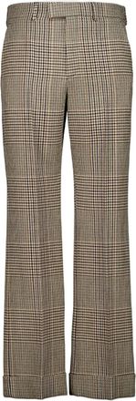 Valentino Garavani Pantaloni dritti a quadri - Verde