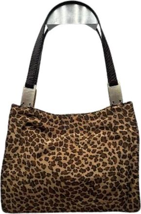 Bottega Veneta Pre-owned Shoulder Bags, female, Brown, Size: ONE SIZE Pre-owned Vintage Shoulder Bag