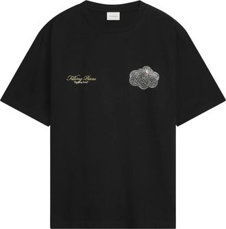 Filling Pieces Heren, Tops, Zwart, Maat: M Katoen