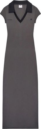 Courr&egrave;ges Abito Lungo Sports Polo-Donna