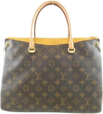Louis Vuitton Pre-owned Pallas Handbag - Dames - Vintage Shopper - Bruin - ONE Size - Leer - Vintage