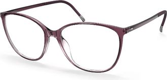 Silhouette 1601/75 Optisch Montuur - Dames - Brillen - Rood - 54 MM - Accessoires