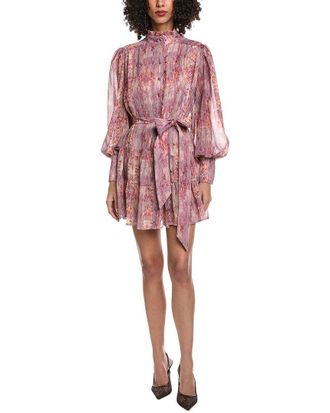 Fate Fate Printed Mini Dress