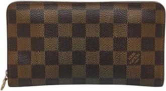 Louis Vuitton Pre-owned Wallets, female, Brown, Size: ONE SIZE Pre-owned Long Wallet (bi-fold)