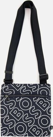 HUGO BOSS Mens Hugo Boss Catch Ln Outline Logo Envelope Bag Navy 409 - Black - Size: OS