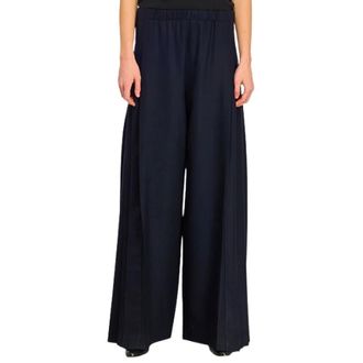 Semicouture Ceara Pantaloni - - Trousers - Donna - Blu - M