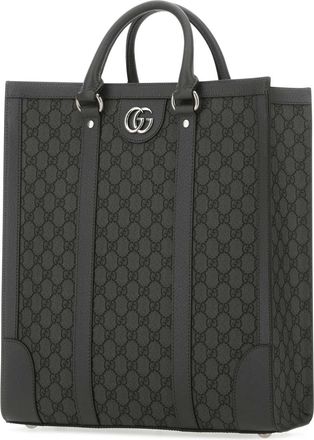 Gucci Mens Ophidia Tote Gray Leather