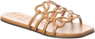 Loewe Petal Anagram Leather Sandal