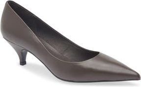 Jeffrey Campbell Miss Maam Pointed Toe Pump in Coffee at Nordstrom Rack, Size 6