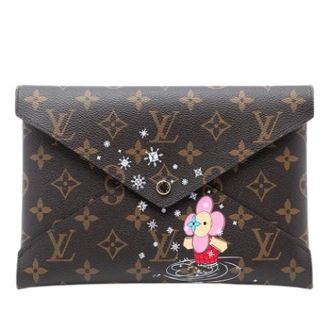 Louis Vuitton Pre-owned Clutches, female, Brown, Size: ONE SIZE Pre-owned Kirigami Pochette