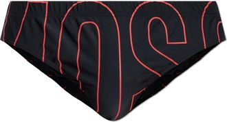 Moschino Uomo, Costumi da bagno, Nero, XS, new