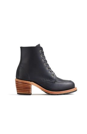 Red Wing Shoes Clara Boundary Leather Boot in Black Boundary at Nordstrom, Size 6.5