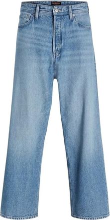 Jack & Jones Jack And Jones Heren 192 Denim Hoge Taille Baggy Jeans (Blauwe Denim)