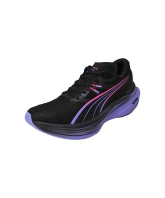 Puma Puma Mens Running Shoe, Puma Black-Dark Amethyst, 27.0 cm