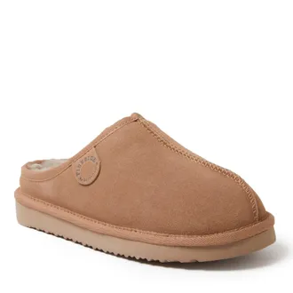 Dearfoams Fireside By Dearfoams Womens Greta Genuine Shearling Clog