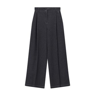Max Mara Mujer, Pantalones, Azul, Talla: L