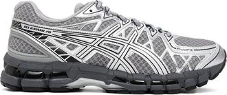Asics Reflecterende Mesh Sneaker met Gewatteerde Tussenzool - Heren - Sneakers - Grijs - 42 1/2 EU - Schoenen