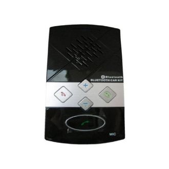 Trade Shop Trade Shop - Kit Transmisor Bluetooth Manos Libres Universal Para Coche Con Micr&oacute;fono