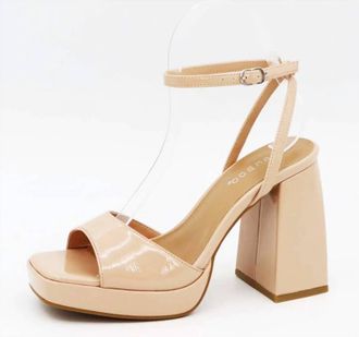 Bambooa Womens Jolie Heels In Nude