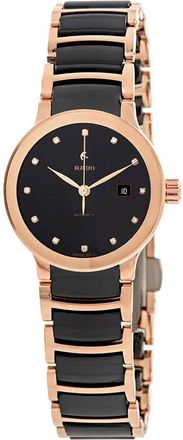 Rado Centrix Automatic Diamond Black Dial Ladies Watch R30183732