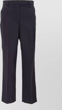 Thom Browne relaxed tape detail cotton tailored trousers