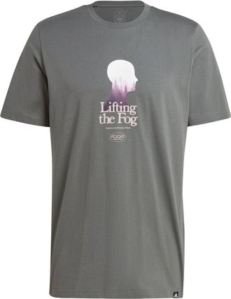 adidas Lifting The Fog Graphic T-shirt Asia Sizing Grey IS1034