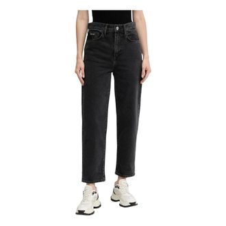 Liu Jo Rechte jeans - Dames - Jeans - Zwart - Maat: W26 Katoen