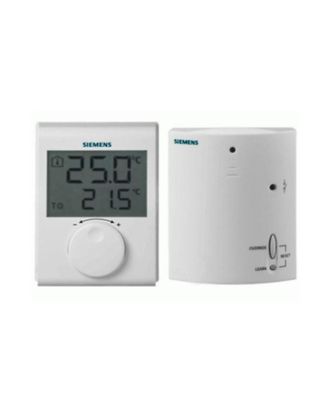 SIEMENS Ingenuity For Life - Termostato Electr&oacute;nico De Ambiente Con Transmisor De Radiofrecuencia Rdh100rf/set - Siemens