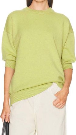 SER.O.YA Jacey Sweater In Green Tea