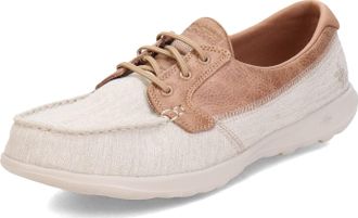 Skechers OTG FLX Emb Womens Casual Shoes Lightweight Logo Neutral 5