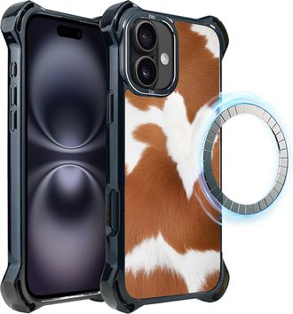 OEM Funda Ibizu Dropguard Ultra Para Iphone 16 Plus Con Magsafe, Dise&ntilde;o Call Of The Wild, Alpine Cow