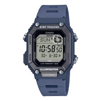 Casio Mens Digital Watch with Blue Strap - WS-B1000-2AVCF