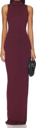 &Eacute;terne Harlow Soft Jersey Maxi Dress In Oxblood