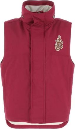 Moncler Stijlvolle gewatteerde jassen voor alle seizoenen - Dames - Bodywarmers - Roze - S - Jassen