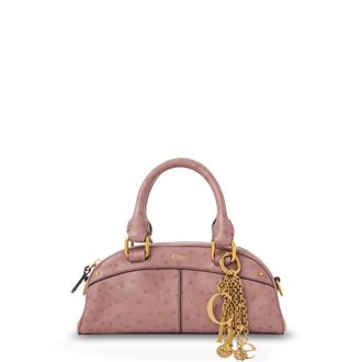Chlo&eacute; Bowling Leather Crossbody Bag