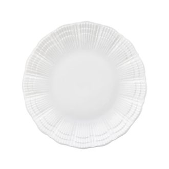 Medard De Noblat Plato de postre (x6) Porcelana de Limoges Blanco