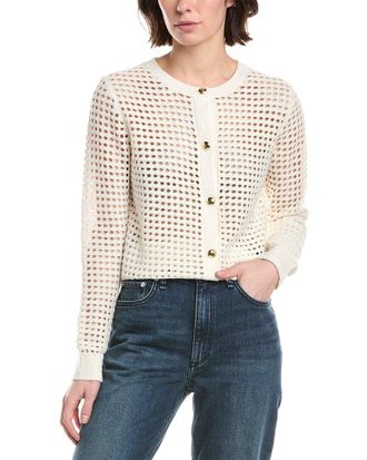 Rag & Bone Ezra Silk & Linen-Blend Cardigan