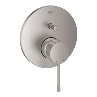 GROHE 24 167 Dc1 Essence Monomando Con Inversor De 2 V&iacute;as Acero - Ref: 24 167 Dc1 - Grohe