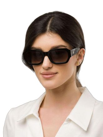 Just Cavalli Unisex Sunglasses Shiny Black Acetate