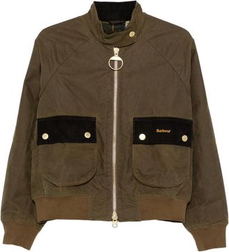 Barbour Corduroy-trim Zip-fastening Jacket