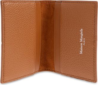 Maison Margiela Leather Card Holder, Unisex, Brown