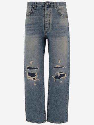 Maison Margiela Jeans Maison Margiela in cotone effetto invecchiato