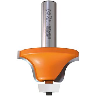 CMT 980.542.11 Fresa P/biselar R/c&oacute;nc. C/rod. P/corian Hw S=12 D54 A15&deg; R12.7-6.35