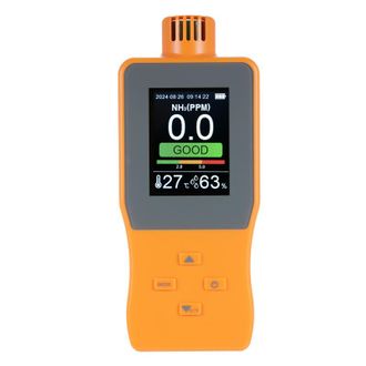 OEM Detector Port&aacute;til De Gas Amon&iacute;aco De 0 A 100 Ppm, Analizador Digital De Gas Nh&sup3; Con Pantalla Lcd, Visualizaci&oacute;n De Temperatura (&deg;f/&deg;c) Y Humedad, Moni