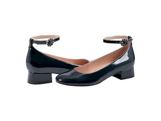 Bandolino Lexy High Womens Heels Navy Patent : 9.5 M, Leather