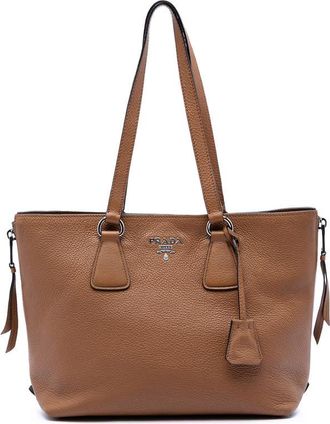 Prada Pre-owned Prada Vitello Phenix Side Zip Shopper Tote Ladies OVAF2KXFQRPFXPOU