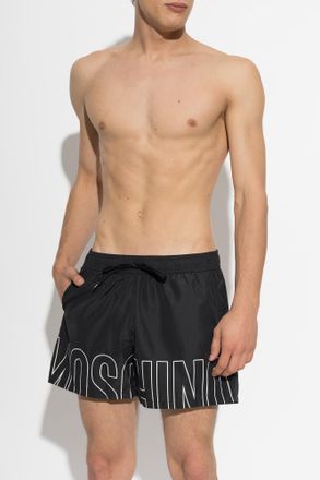 Moschino Swim Shorts, Mens, Black
