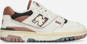 New Balance 550 Sneakers Off White / Brown